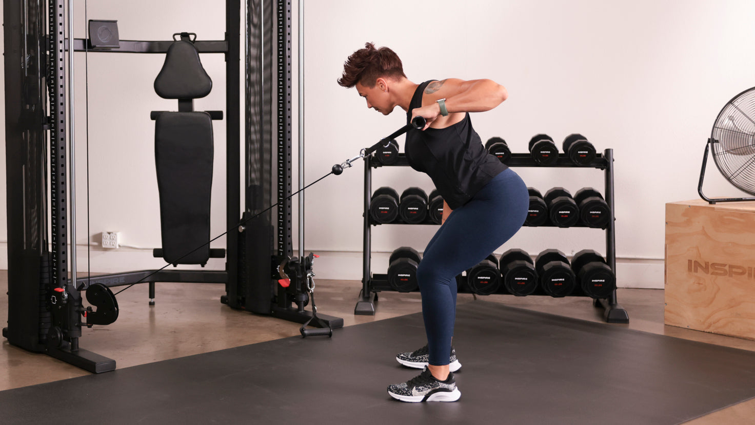 Tutorial: Cable single-arm rear delt row