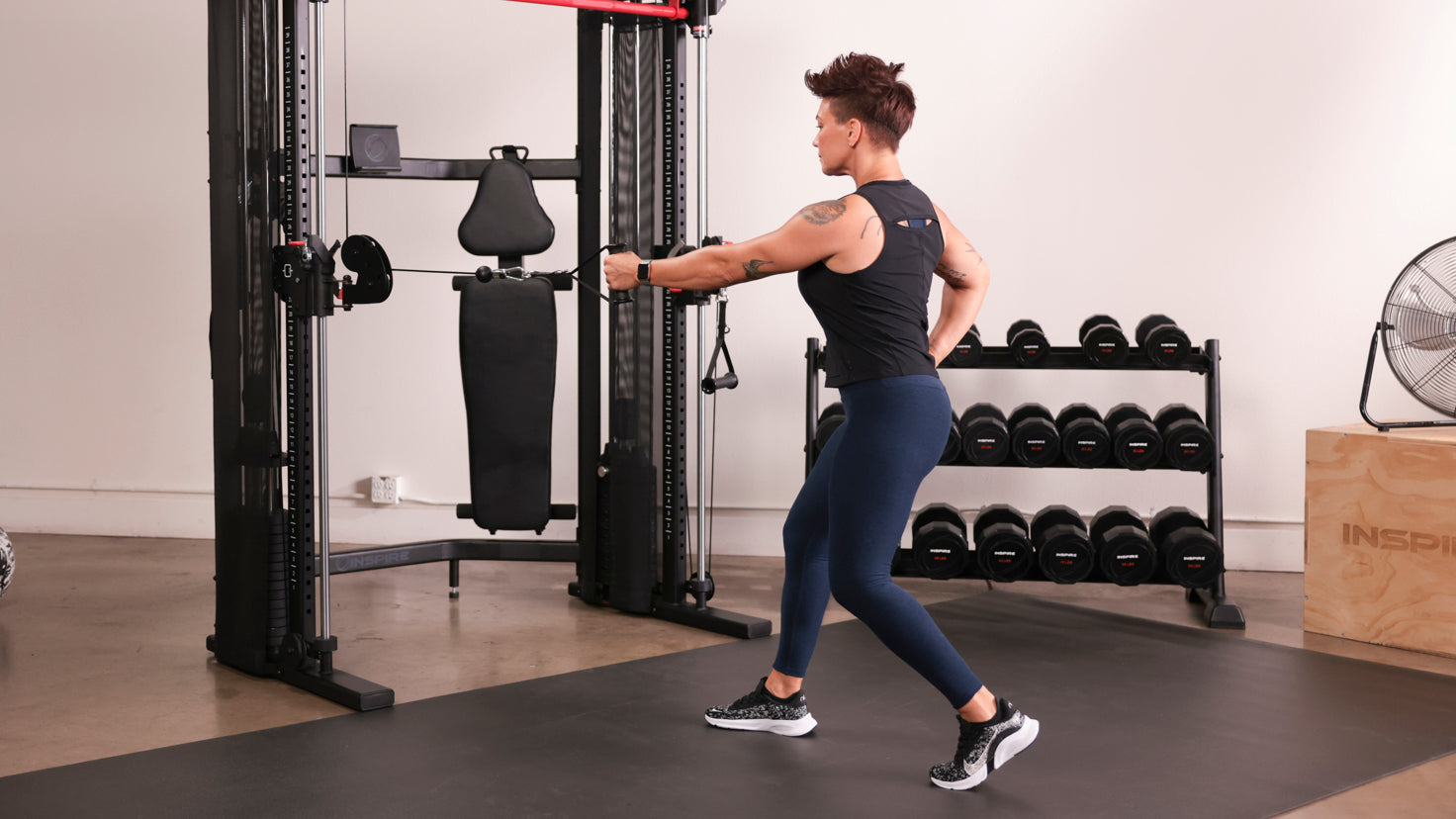 Tutorial: Cable single-arm row
