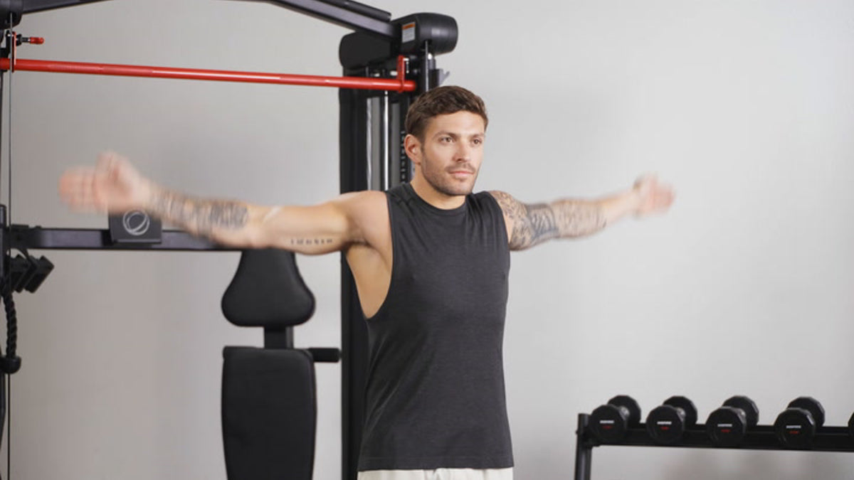Tutorial: Backward arm circles