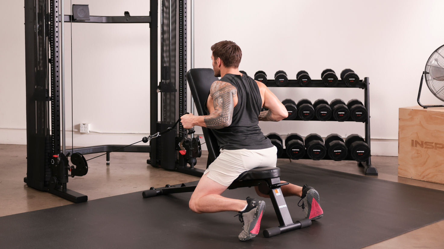 Tutorial: Cable chest supported row