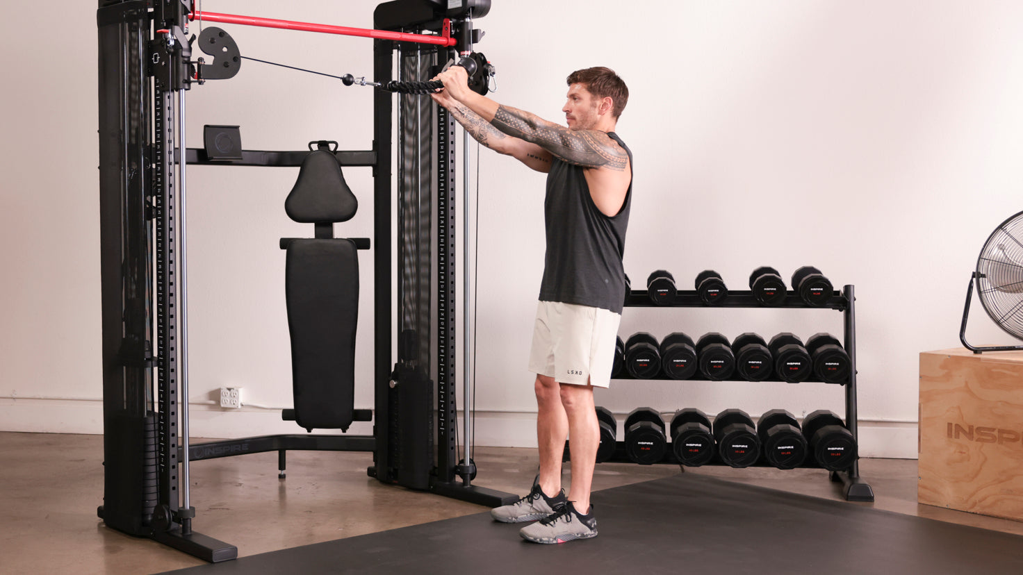 Tutorial: Cable high bicep curl