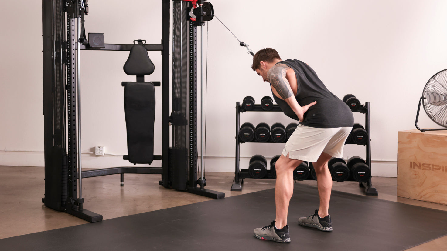 Tutorial: Cable single-arm lat pulldown