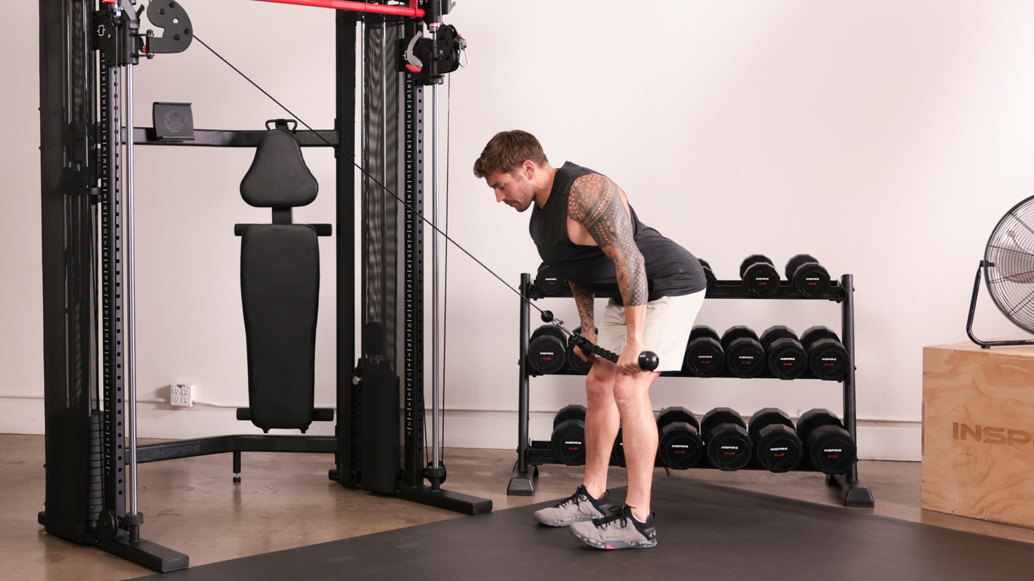 Tutorial: Cable straight-arm lat pulldown