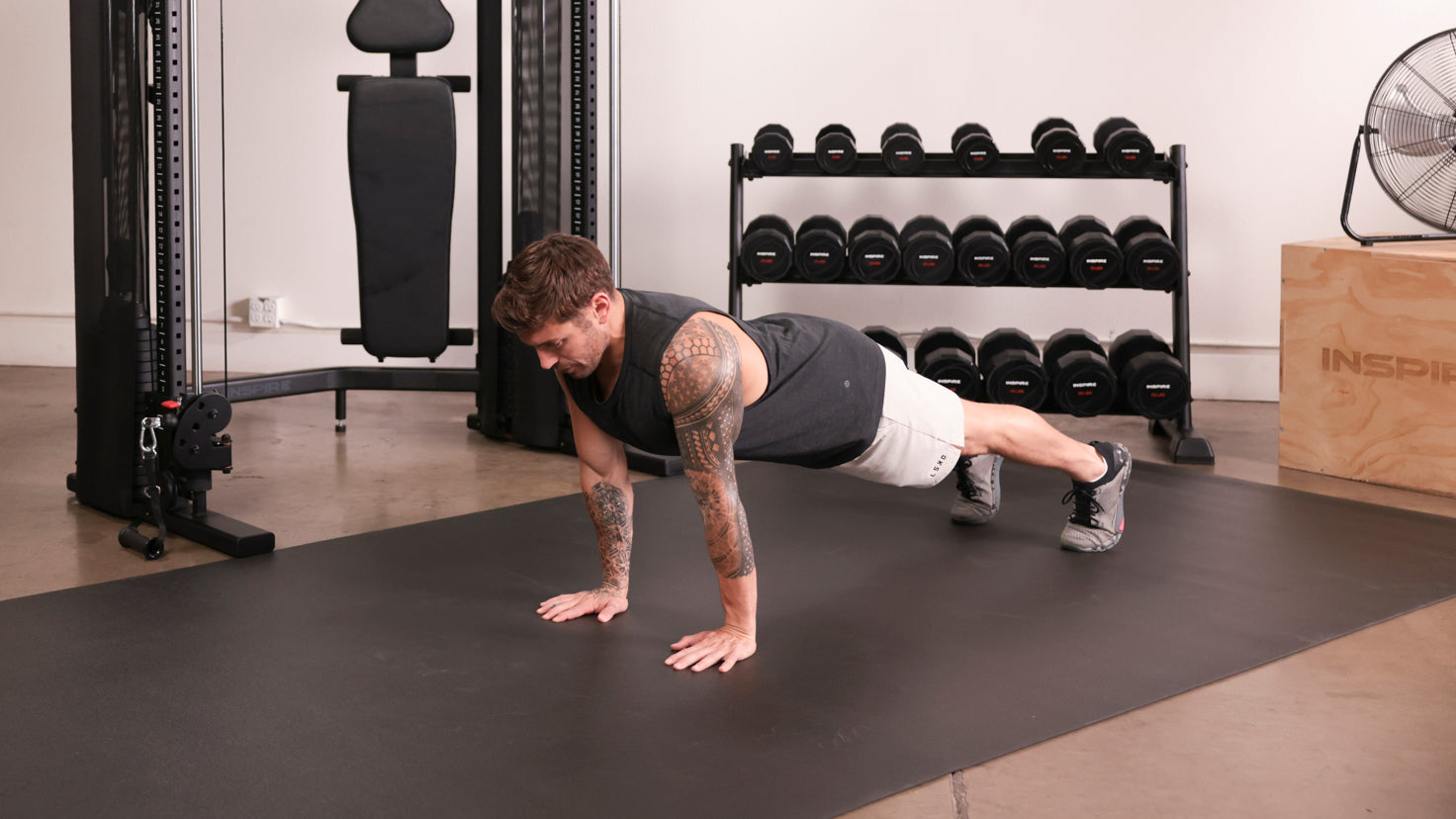 Tutorial: Close-grip push-up