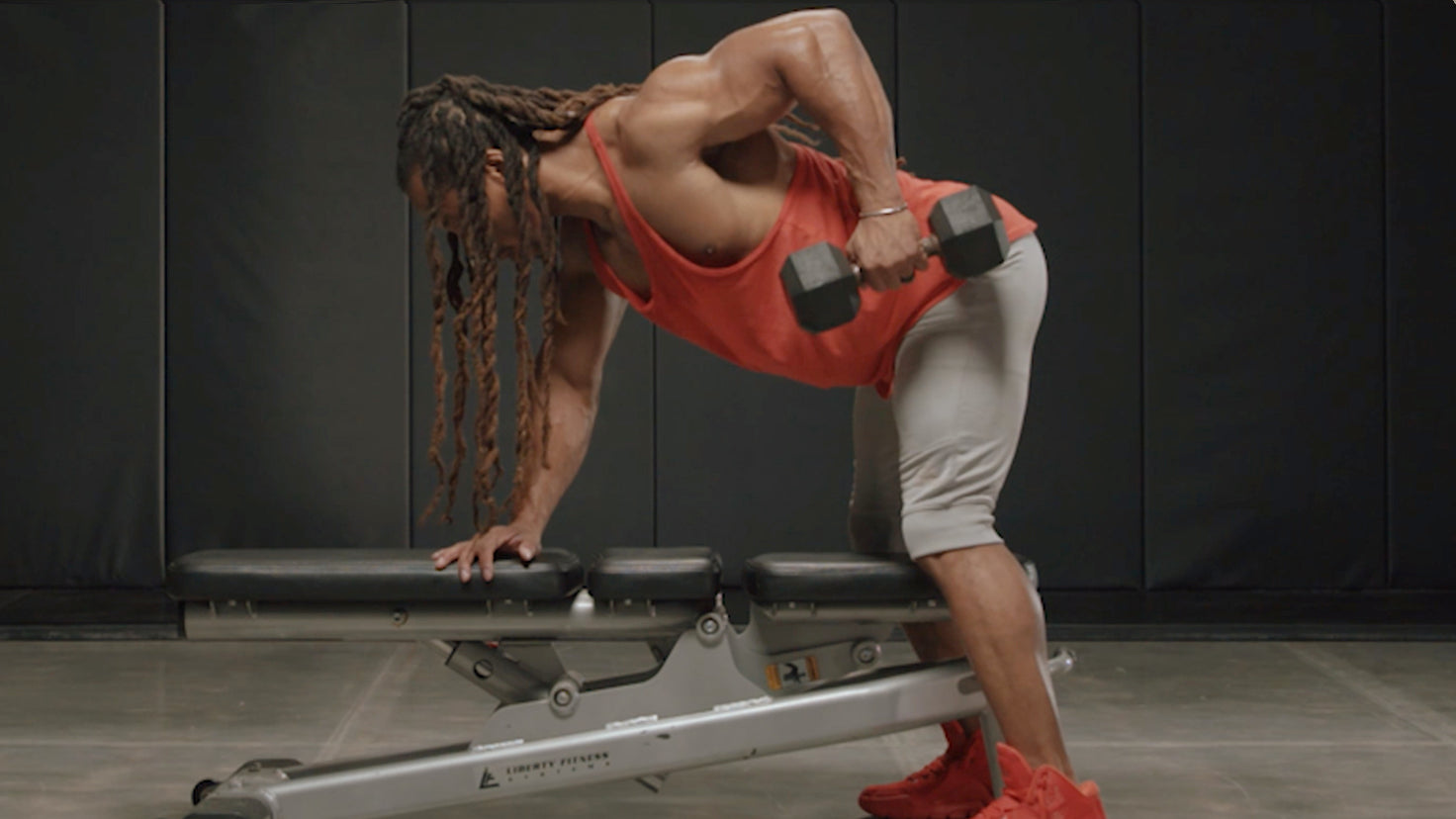 Tutorial: One-arm dumbbell row