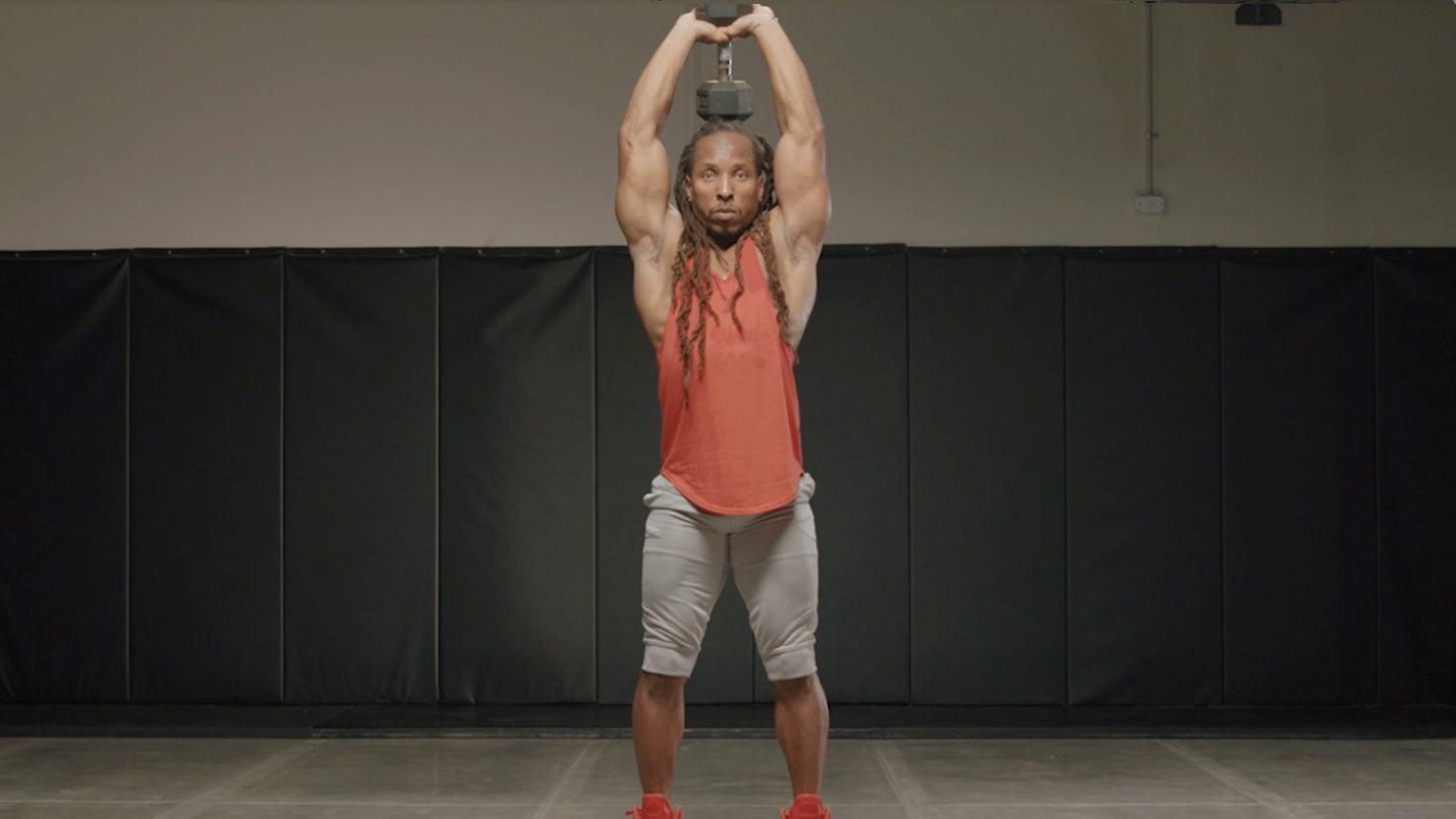 Tutorial: Overhead dumbbell extension