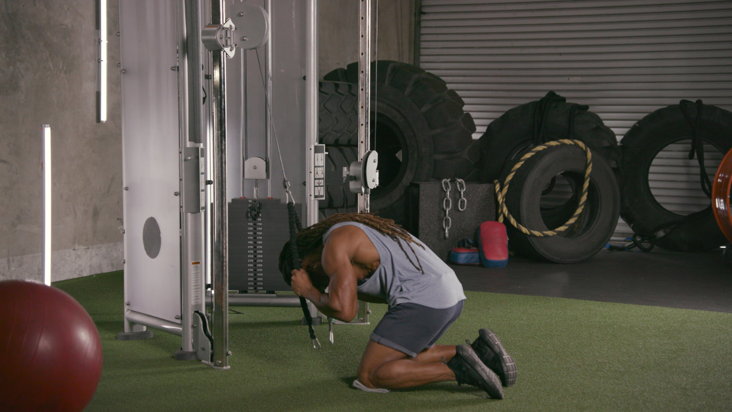 Tutorial: Weighted ab cable curl