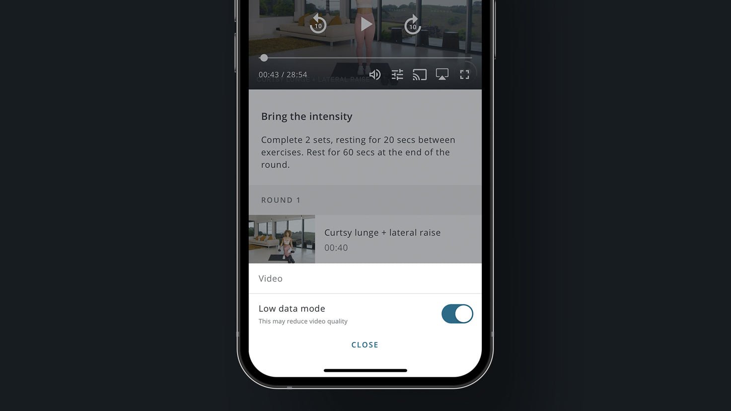 New feature: take control of your data usage - Centr