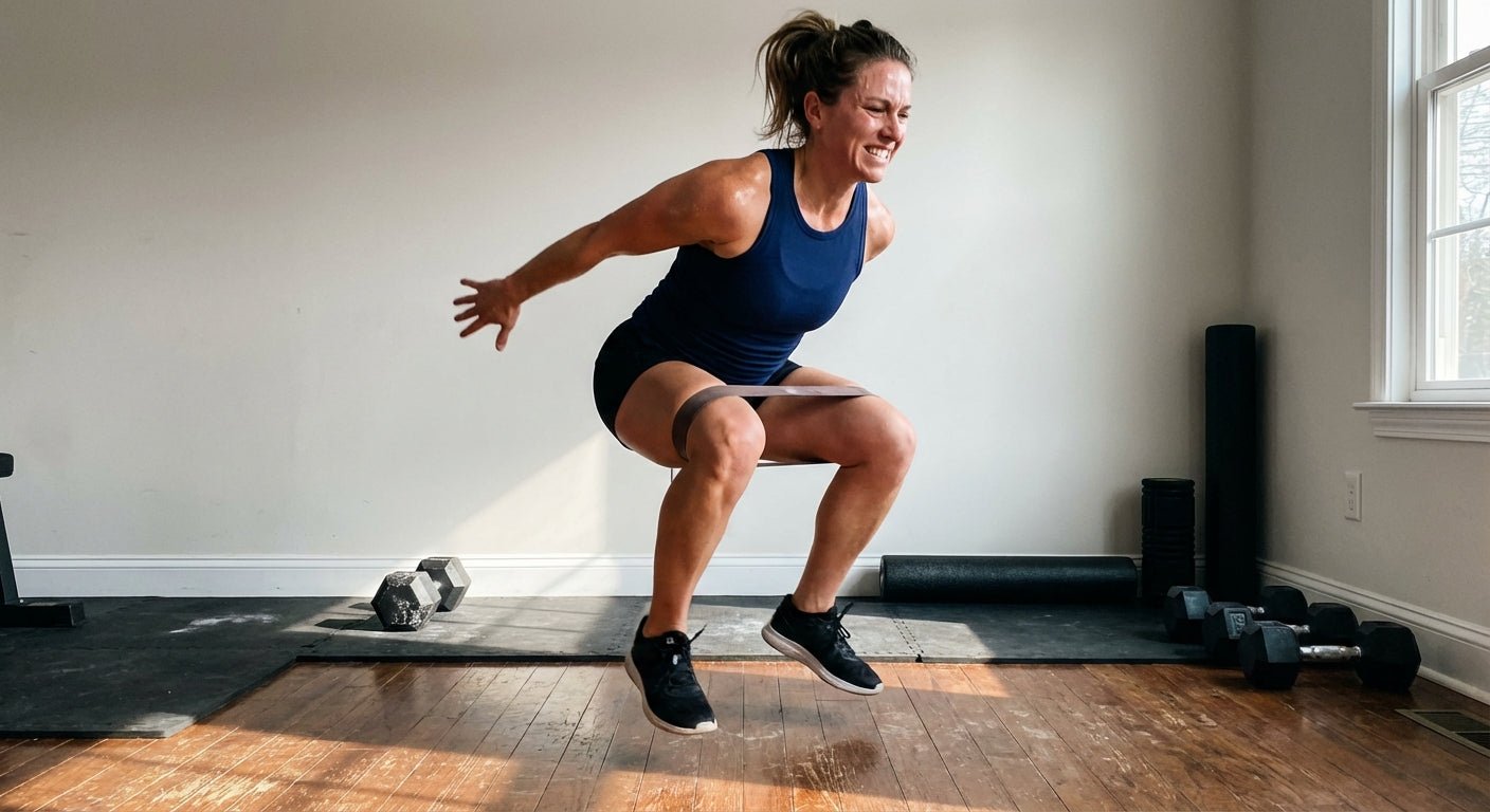 Resistance Band Leg Workouts at Home: 8 Explosive Moves - Centr