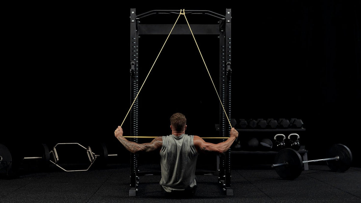 Tutorial: Banded seated face pull - Centr