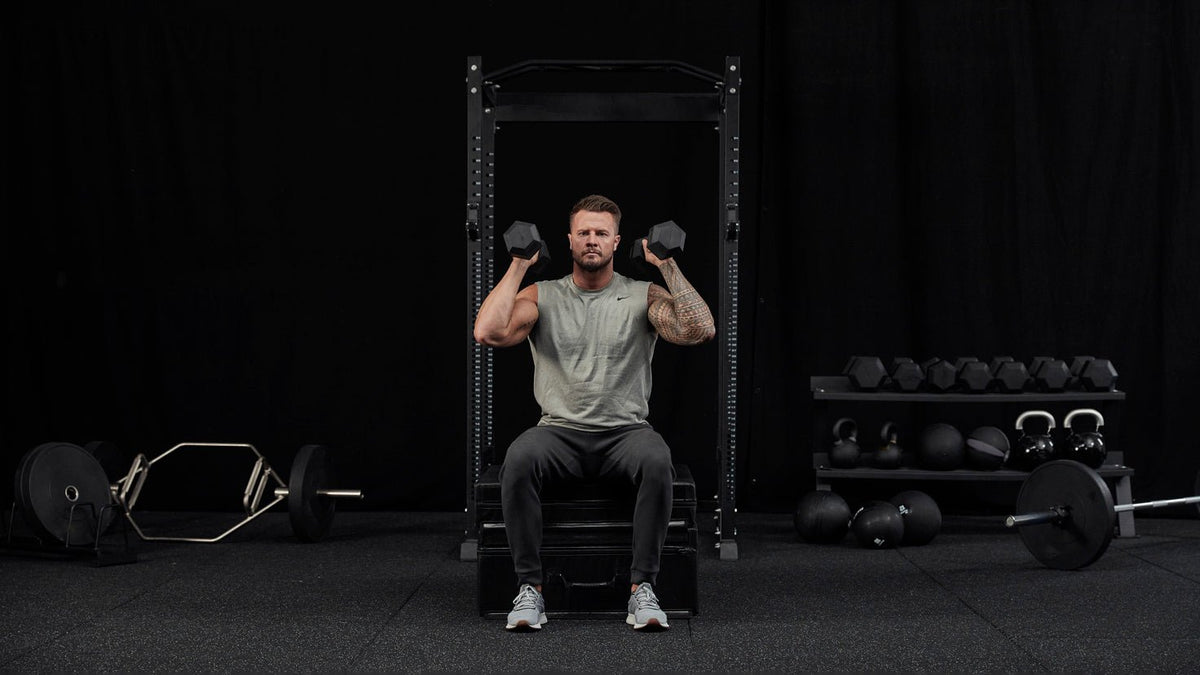 Tutorial: Dumbbell box squat - Centr