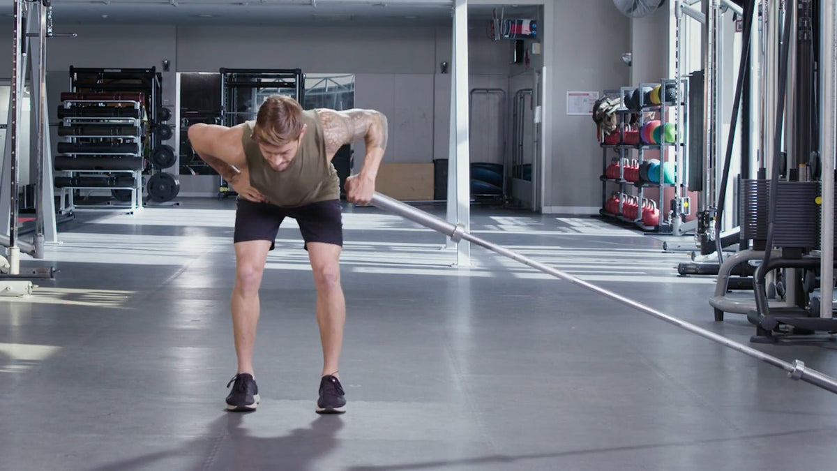 Tutorial: Landmine bent-over row - Centr