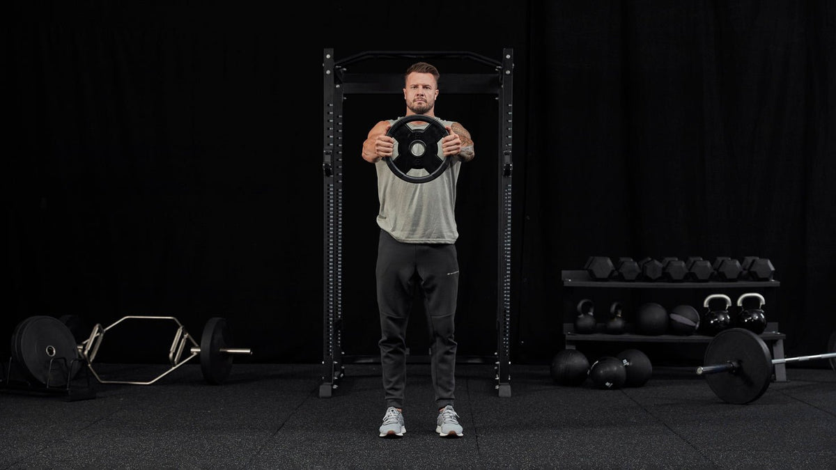 Tutorial: Plate front raise - Centr