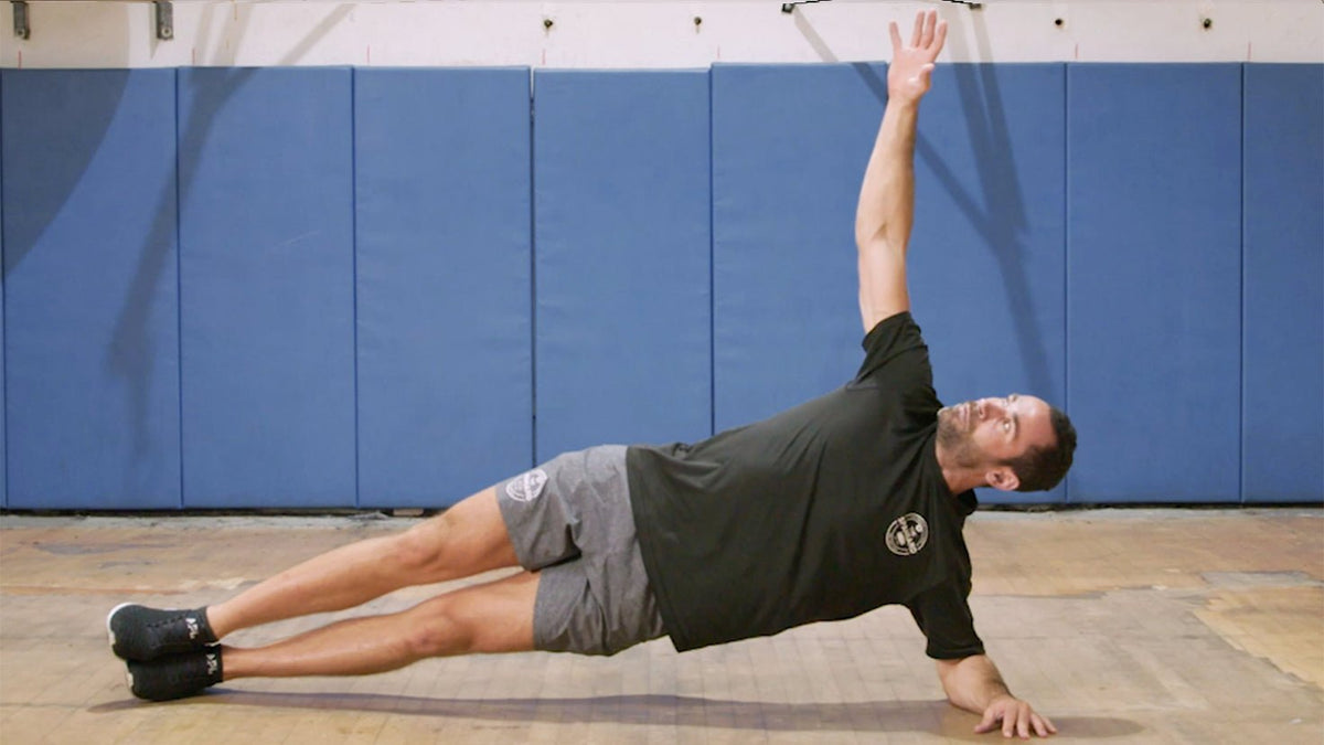 Tutorial: Side plank rotation - Centr