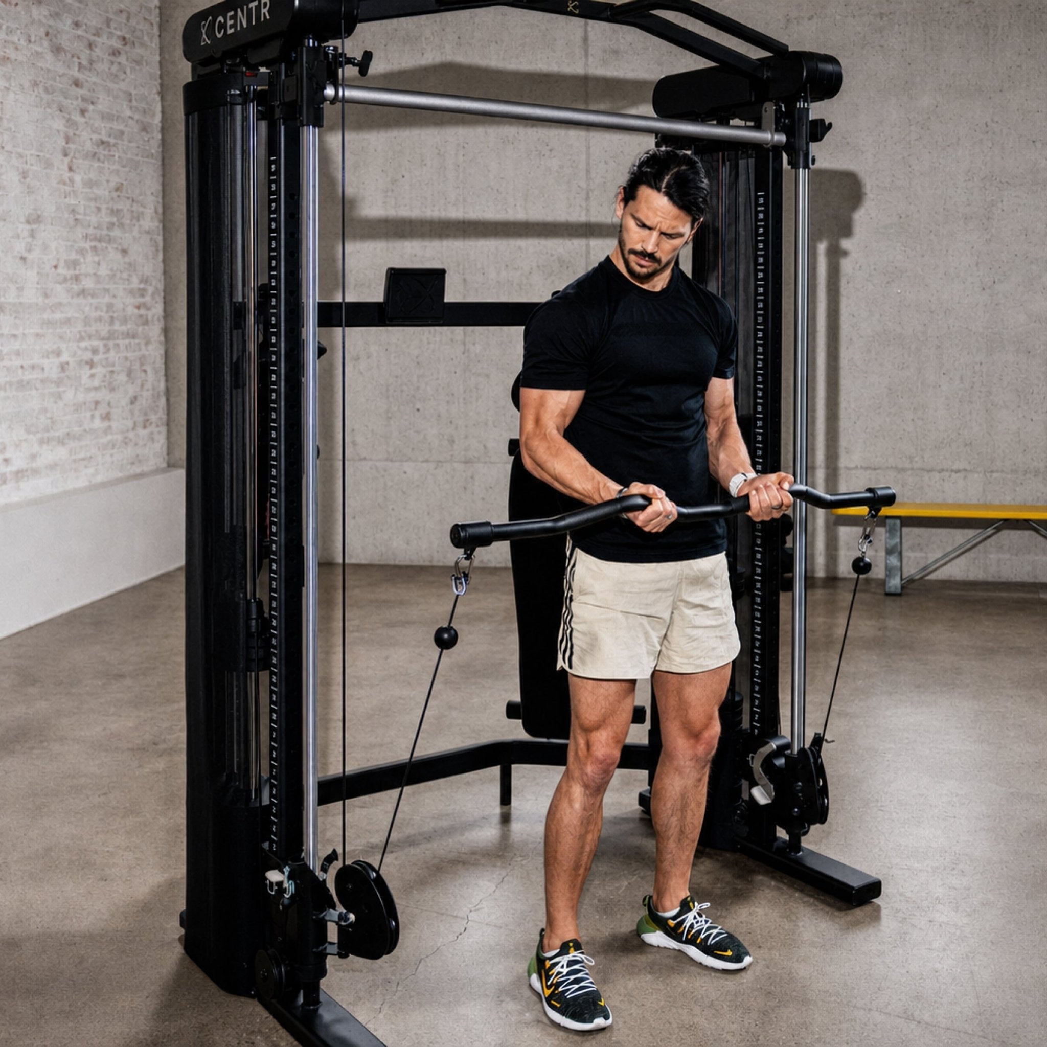 Centr 3 Home Gym Functional Trainer with Selectorized Smith Bar - CentrCentr