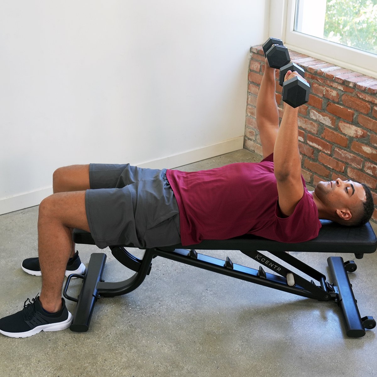 Centr Flat Incline Decline Workout Bench - Centrcentrllc