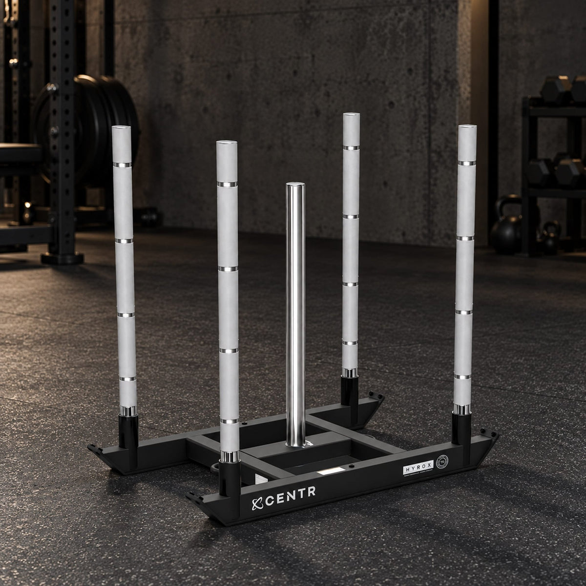 HYROX Official Competition Power Sled with Replaceable Sled Blades - CentrCentr