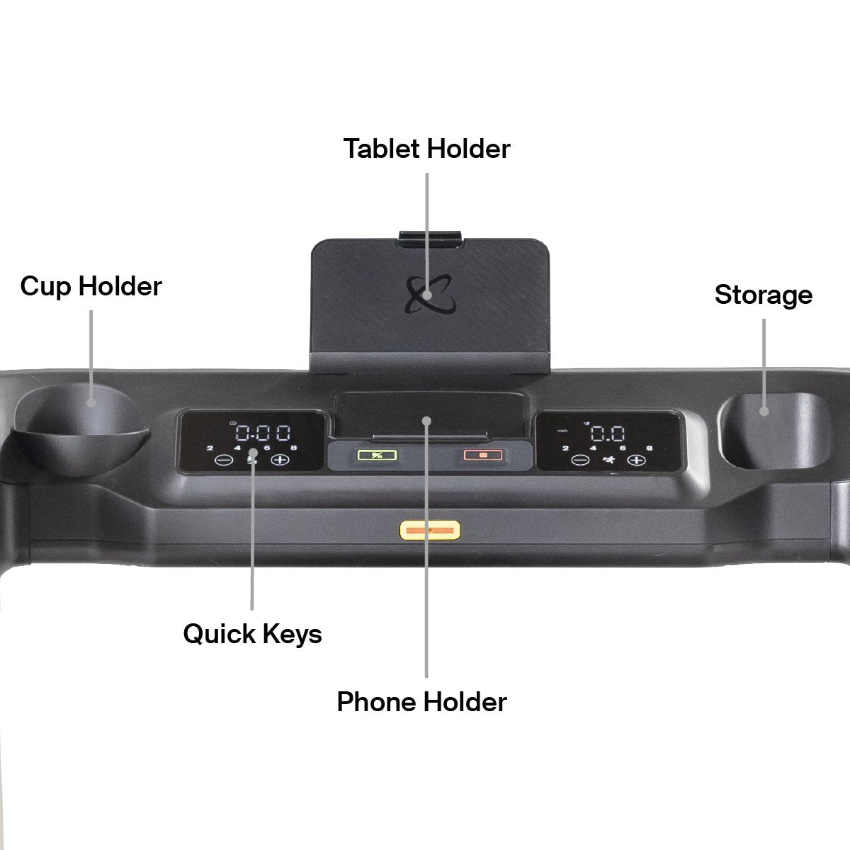 Inspire Series T4 Folding Treadmill - Centrcentrllc