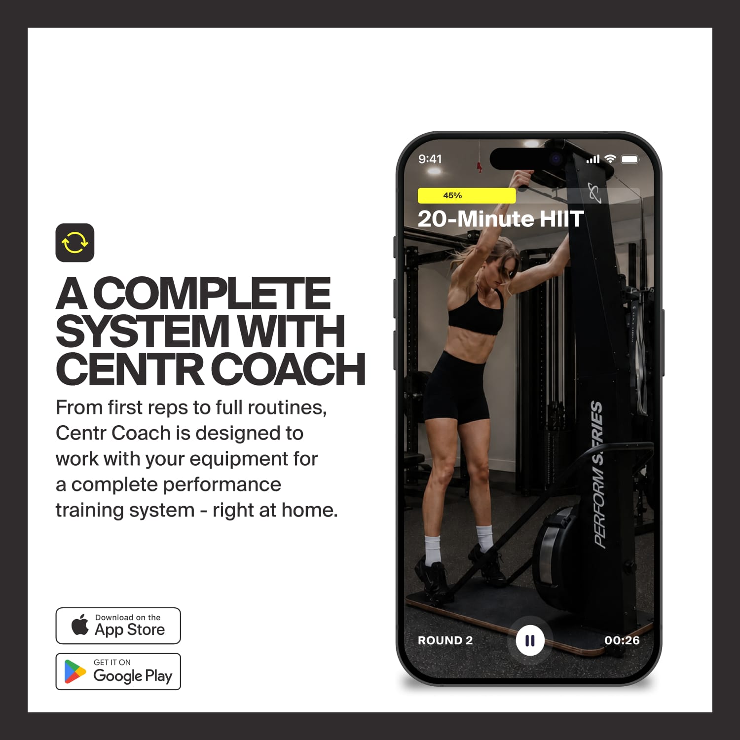 Perform Series Ski Machine - Centrcentrllc
