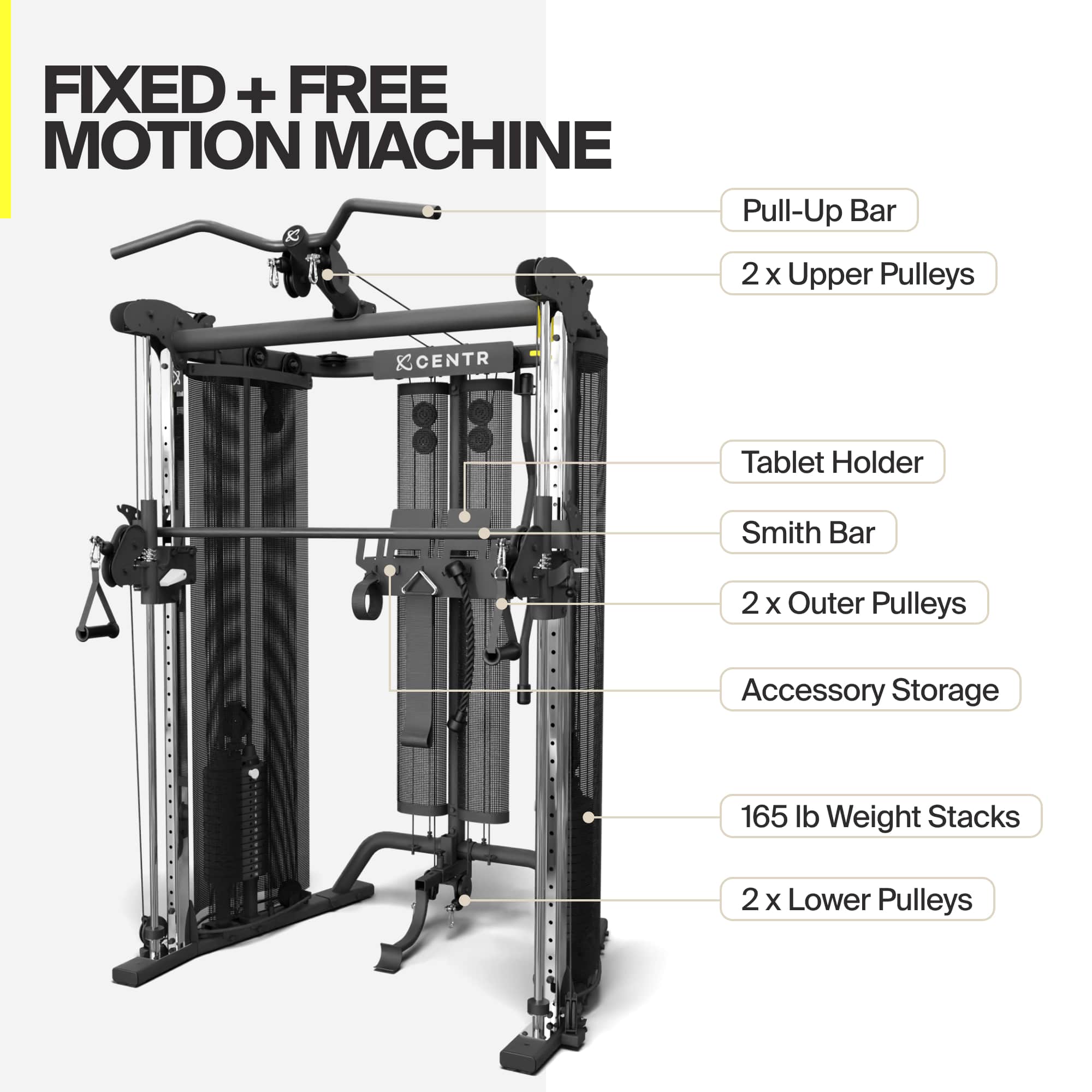 SF6 Smith Functional Trainer - Centrcentrllc